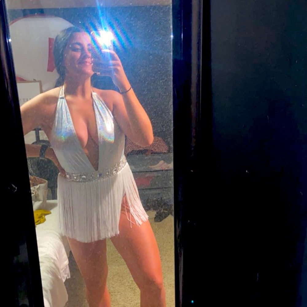 SHEIN one piece swim suit/festival outfit